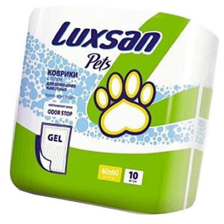 Пеленки для собак впитывающие Luxsan Pets Gel 40х60 см 10 шт.