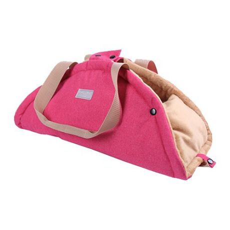 Переноска-сумка для собак Pretty Pet 3 в 1 Амстердам S 15х31 см розовый