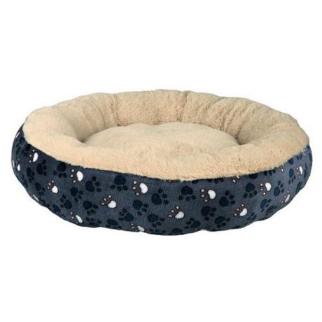 Лежак для собак TRIXIE Tammy Bed (37377) 50х50х10 см синий/бежевый