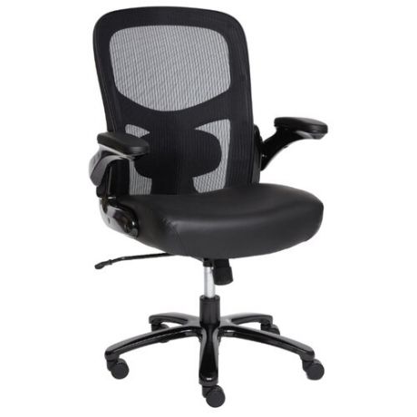 Компьютерное кресло TetChair Big-1 офисное, обивка: текстиль/искусственная кожа, цвет: черный