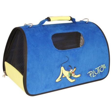 Переноска-сумка для собак Triol Disney Pluto 50х29х28 см синий