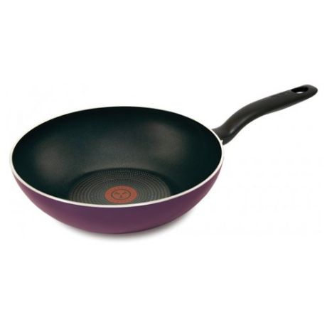Сковорода-вок Tefal Cook Right 04166628 28 см, черная смородина