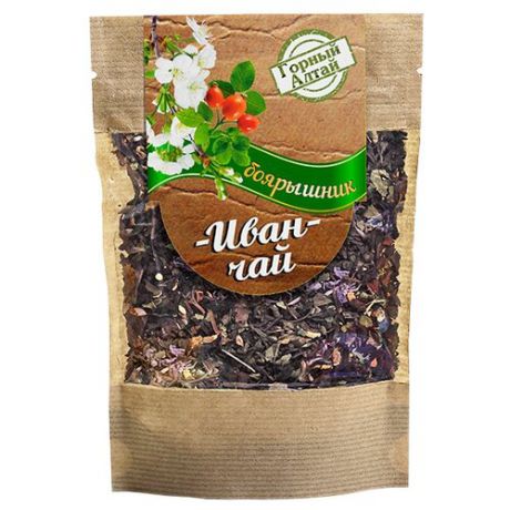 Чай травяной Горный Алтай Иван-чай с цветом боярышника, 30 г
