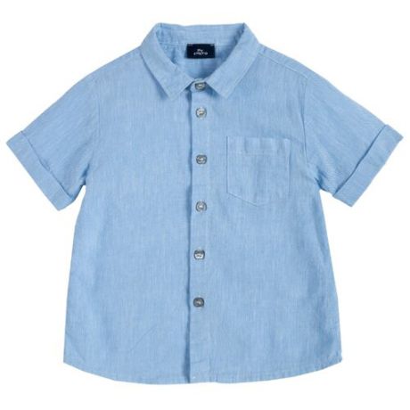 Рубашка Chicco размер 104, голубой