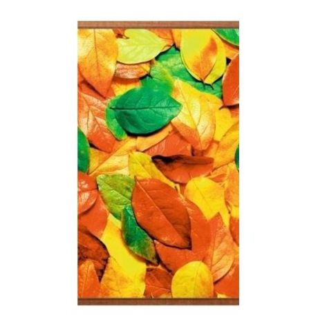 Инфракрасный плёночный обогреватель Домашний очаг Листья разноцветный