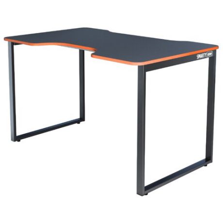Игровой стол Gravitonus Smarty One, 120х75 см, цвет: черный каркас/черно-оранжевый