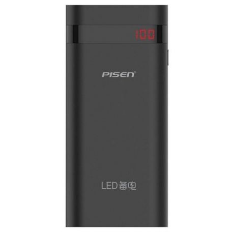 Аккумулятор Pisen TS-D213 LED Portable Power II 10000mAh черный