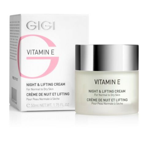 Gigi Vitamin E Night & Lifting Cream Крем ночной лифтинговый для лица, 50 мл