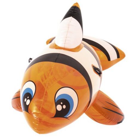 Игрушка-наездник Bestway Рыба-клоун 41088 BW оранжевый