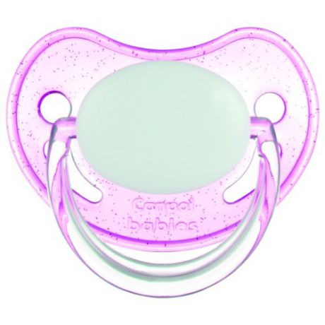 Пустышка латексная анатомическая Canpol Babies Basic 0-6 м (1 шт) розовый