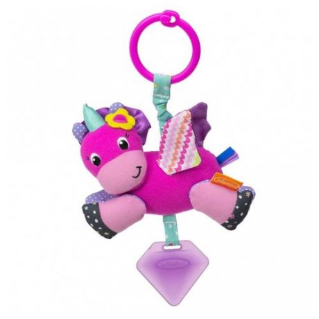 Подвесная игрушка Infantino Единорог (5057) розовый