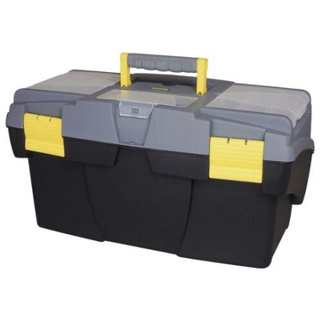 Ящик с органайзером STANLEY 1-92-076 39.8x25.5x21.2 см черный/серый