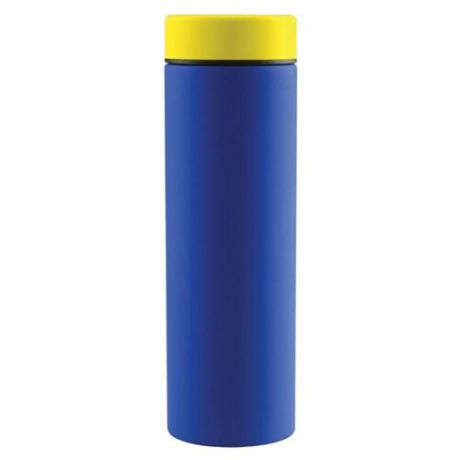 Классический термос asobu Le baton travel (0,5 л) синий/желтый