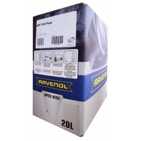 Трансмиссионное масло Ravenol ATF T-IV Fluid ecobox 20 л