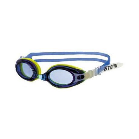 Очки для плавания ATEMI M503 синий/желтый