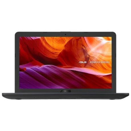Ноутбук ASUS VivoBook X543UB-DM938T (Intel Pentium 4417U 2300 MHz/15.6"/1920x1080/4GB/500GB HDD/DVD нет/NVIDIA GeForce MX110/Wi-Fi/Bluetooth/Windows 10 Home) 90NB0IM7-M13220 серый