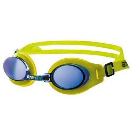 Очки для плавания ATEMI S102 желтый/синий