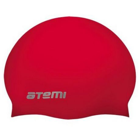 Шапочка для плавания ATEMI RC304 красный 56-65 см