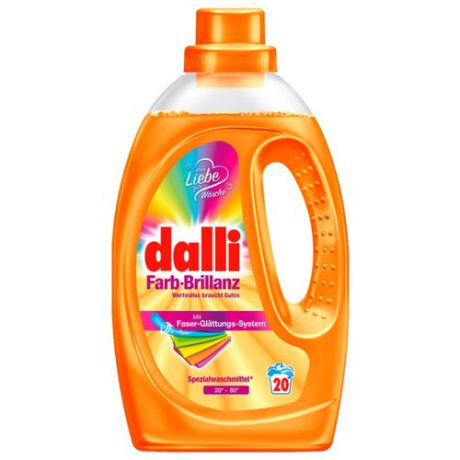 Гель Dalli Farb-Brillanz для восстановления оригинального цвета тканей, 20 стирок, 1.1 л, бутылка
