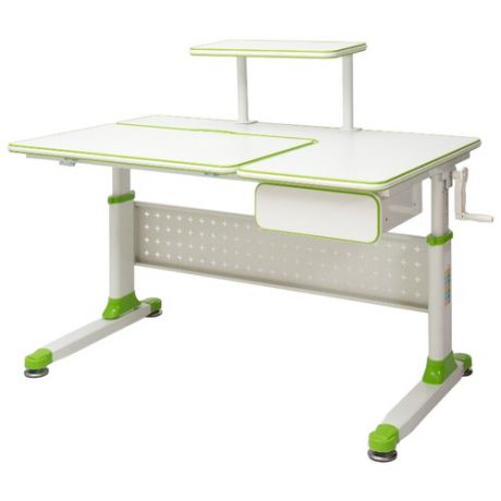 Стол RIFFORMA Comfort-34 110x70 см белый/зеленый