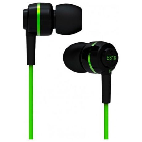 Наушники SoundMAGIC ES18 green