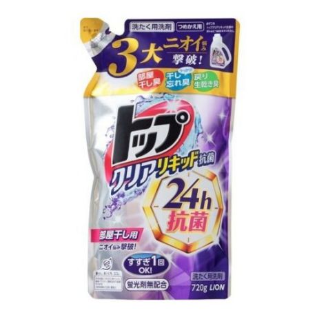 Жидкость Lion Top антибактериальный (Япония), 0.72 кг, дой-пак