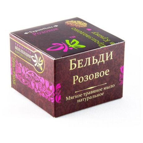 Мыло мягкое Крымская Натуральная Коллекция Бельди Розовое, 120 г