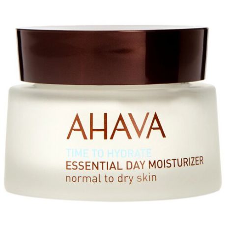 AHAVA Time To Hydrate Essential day moisturizer увлажняющий дневной крем для нормальной и сухой кожи лица, 50 мл