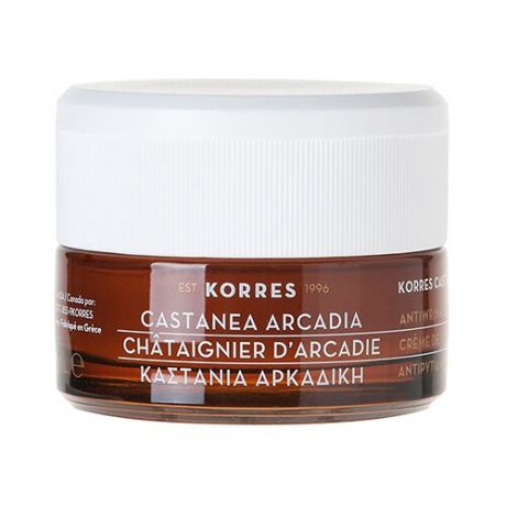 KORRES Castanea Arcadia Anti-Wrinkle & Firming Night Cream ночной крем для лица против морщин для всех типов кожи, 40 мл