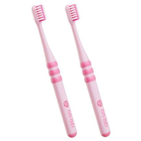 Набор щеток Xiaomi Dr. Bei Toothbrush, розовый