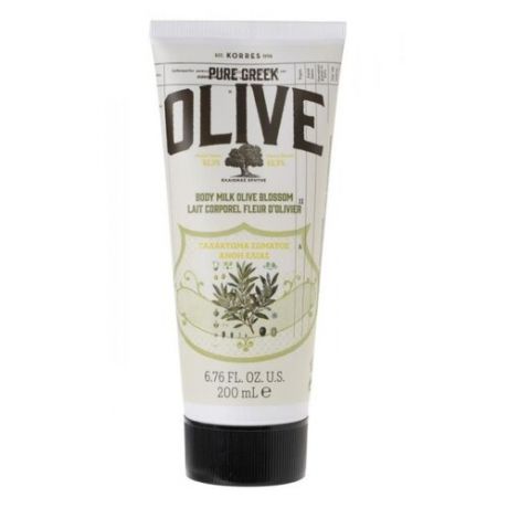 Молочко для тела KORRES Pure Greek Olive Body milk Olive Blossom, 200 мл