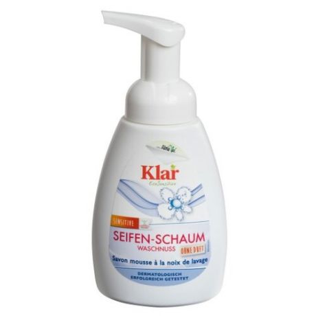 Мыло-пенка Klar Seifen-Schaum Waschnuss, 240 мл