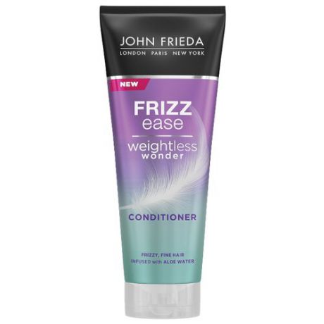 John Frieda кондиционер для волос Frizz Ease Weightless Wonder для придания гладкости и дисциплины тонких волос, 250 мл