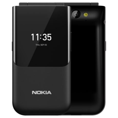 Смартфон Nokia 2720 Flip Dual sim черный