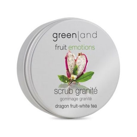 Greenland Скраб-щербет для тела Greenland Fruit emotions Питайя-белый чай 200 мл