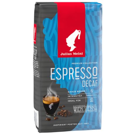 Кофе в зернах Julius Meinl Espresso Decaf Premium Collection, арабика/робуста, 250 г