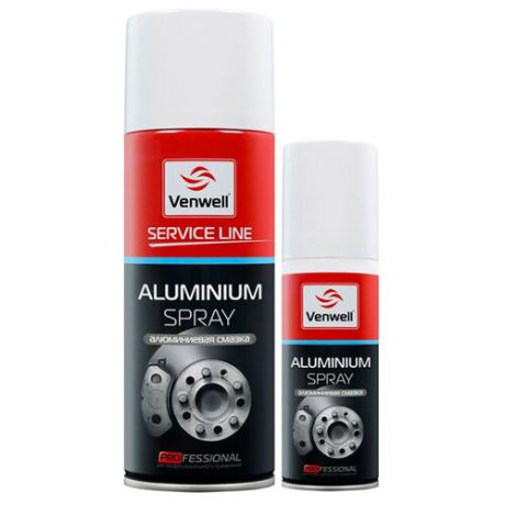 Автомобильная смазка Venwell Aluminium Spray 0.06 л