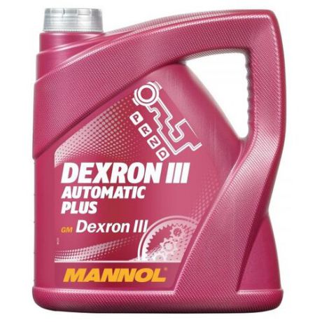 Трансмиссионное масло Mannol Dexron III Automatic Plus 4 л