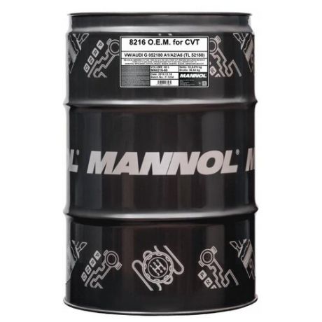 Трансмиссионное масло Mannol O.E.M. 8216 for CVT 60 л