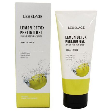 Lebelage пилинг-гель Lemon Detox Peeling Gel 180 мл 1 шт.
