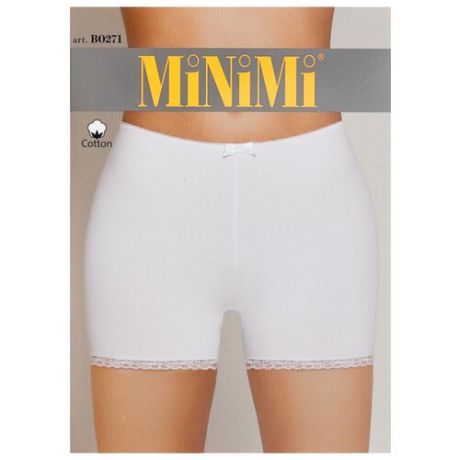 MiNiMi Трусы панталоны с завышенной талией, размер 50/XL, черный (nero)