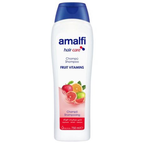 Amalfi шампунь семейный Fruit and Vitamins 750 мл