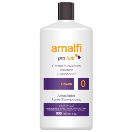 Amalfi кондиционер для волос Keratin, 900 мл
