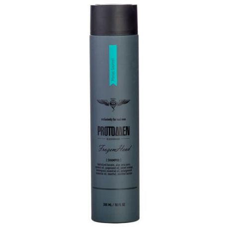 PROTOKERATIN крио-шампунь для волос ProtoMen Gentlemen FrozenHead мужской для душа 300 мл