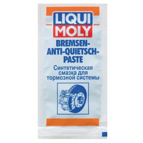Автомобильная смазка LIQUI MOLY Bremsen-Anti-Quietsch-Paste 0.01 л