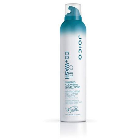 Joico крем-пена Curl CO-Wash Whipped Cleansing Conditioner для очищения и ухода для кудрявых волос, 245 мл