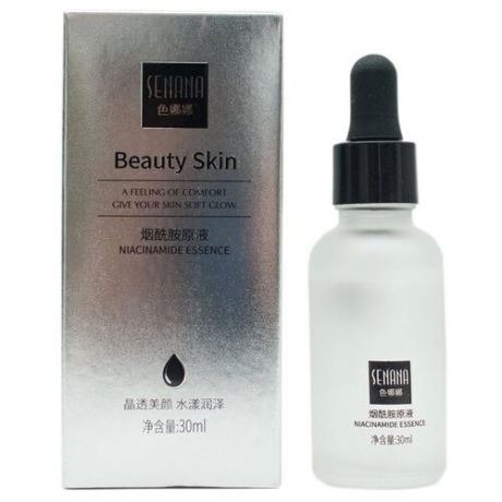 SENANA Beauty Skin Niacinamide Essence Восстанавливающая сыворотка для лица с никотинамидом, 30 мл