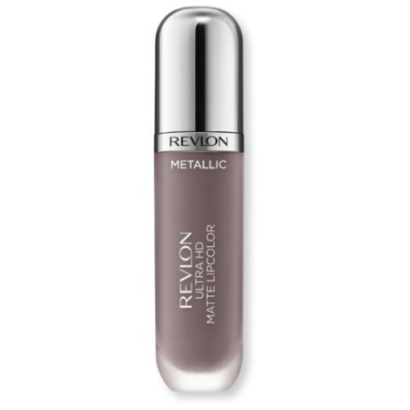 Revlon жидкая помада для губ Ultra HD Metallic Matte Lipcolor матовая с металлическим эффектом, оттенок 720 luster