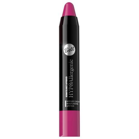 Bell Hypoallergenic помада-карандаш для губ Intense Colour Moisturizing Lipstick увлажняющая, оттенок 01