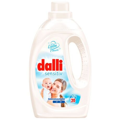 Гель Dalli Sensitiv для детского белого и цветного белья, 20 стирок, 1.1 л, бутылка